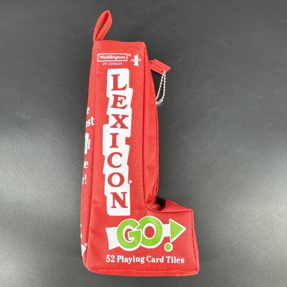 LEXICON GO: SUPER FAST WORD GAME: 52 Playing Card Tiles By Waddingtons - Picture 5 of 9